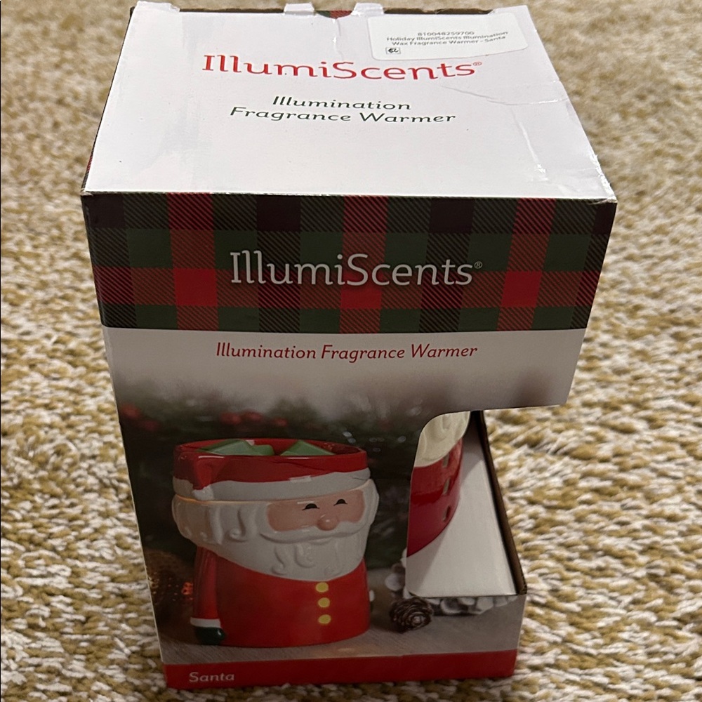 Santa Illumination Fragrance Warmer - Red and White